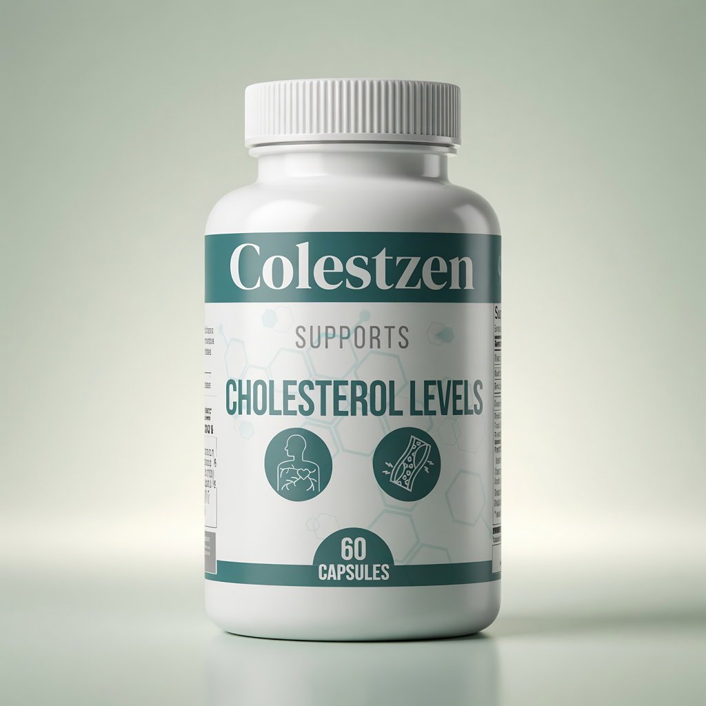 ColestZen supplement formula and bottle
