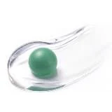 Swatch of Kinzeno gel with green microbubble for the Invigorate step