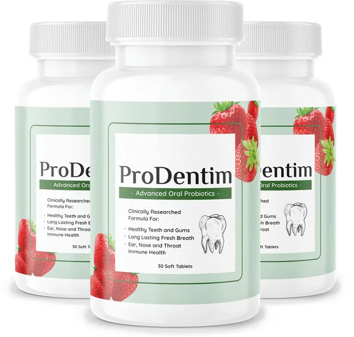 ProDentim 2 plus 1 bottle kit, 3-month supply